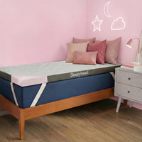 Full Size 3 Inch Mattress Topper Super, Thick Cooling Gel & Copper-Infused Memory Foam for College Dorm, Pressure Relief, Removable Washable Cover, Certipur-Us Certified (Full 3")