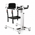 Upgrade Electric Transfer Lift - Foldable Patient Lift Transfer Chair for Car- Handicap Lift Shower Chair, Bathroom Wheelchairs Transfer Chairs for Seniors, Adults & Disabled