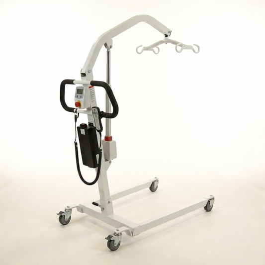 Electric Patient Lift for Home - Transfer Assist Device - Medical Transport Aid - Portable Lifter for Elderly, Bariatric, Handicap, Men & Women — Studio Shot