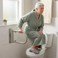 Extend-A-Hand Grab Bar Extension 12"X12"| Heavy-Duty Bathroom Safety Handrail, Non-Slip Stainless Steel Support Grab Bar for Elderly, Disabled & Injury Recovery. — Lifestyle
