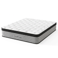 King Size Hybrid Mattress Built for Motion Isolation, Memory Foam, Pocket Springs, Edge Support