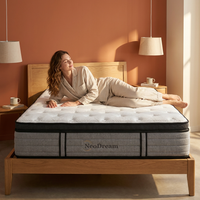 King Size Mattress, 14 Inch King Mattress in a Box, Hybrid Matress with Memory Foam & Individual Pocket Springs, Medium Firm Feel, Edge Support, Motion Isolation, Pressure Relief — Lifestyle